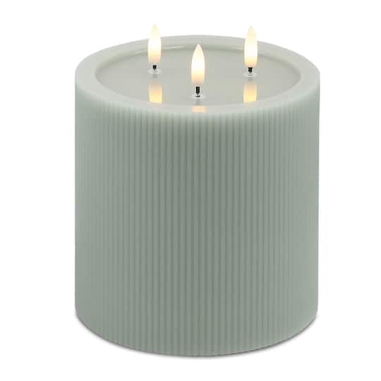 Melrose 5.75" x 7" FIA Sage Triple Wick Candles, 2ct.